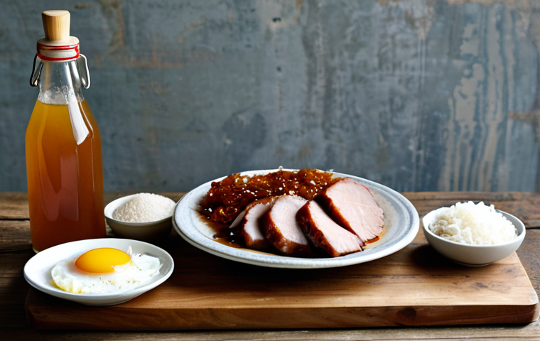 자가 발효로 만든 건강한 탕수육 - Plating Sweet and Sour Pork**

"A beautifully plated dish of crispy, golden-brown sweet and sour por...