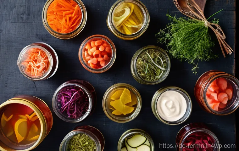 자가 발효 김치 레시피와 효능 - **A Vibrant Kimchi Preparation Scene:**
    A close-up shot of a person's hands, wearing clear food-...